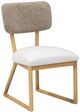 TOV Furniture Bobbie Cream/Gray Dining Side Chair-0