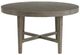 Elements International Versailles Contemporary Gray Round Dining Table-1