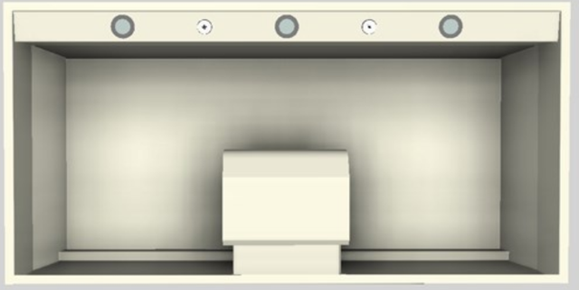 Vent-A-Hood® Designer Series 48" Biscuit Wall Mounted Range Hood-2