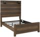 Homelegance® Conway Antique Brown Queen Panel Bed-3