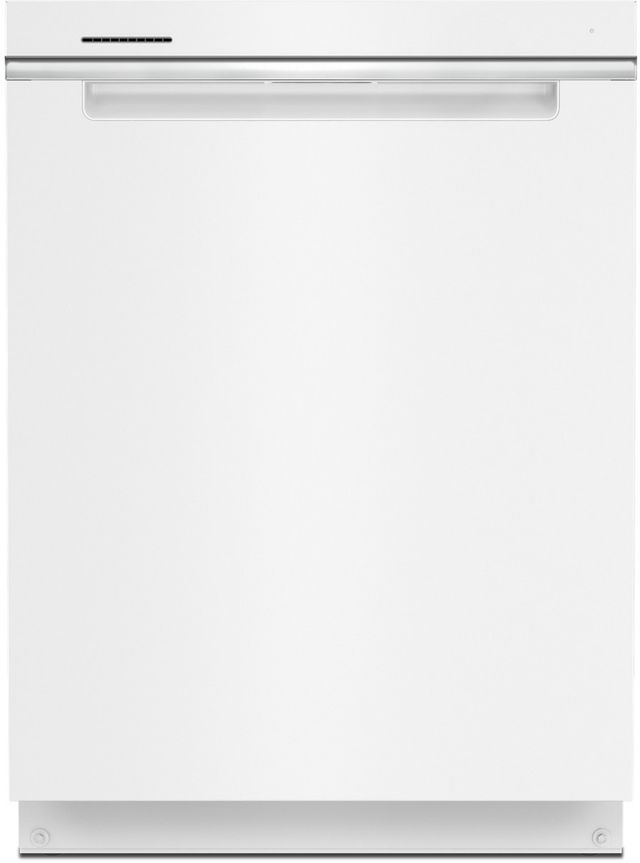 Whirlpool® 24" White Top Control Built-In Dishwasher-0