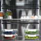 ZLINE Autograph Edition 36" 19.6 Cu. Ft. Satin Stainless Steel Built-In French Door Refrigerator with Champagne Bronze Accents-4