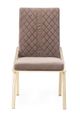 VIG Furniture Modrest Acton 2-Piece Brown/Gold Dining Chair Set-1