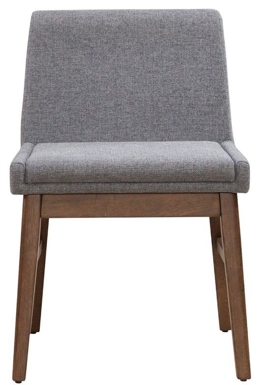 Liberty Furniture Space Savers Gray/Satin Walnut Side Chair-2