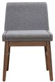 Liberty Furniture Space Savers Gray/Satin Walnut Side Chair-2