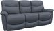 La-Z-Boy® James Midnight Power Reclining Sofa with Headrest-0