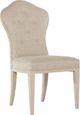 Bernhardt East Hampton Cerused Linen/Gray Dining Side Chair-0