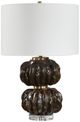 Uttermost® Jaudon Chocolate/Dark Bronze Stacked Table Lamp-0