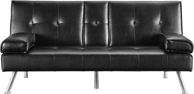 Signature Design by Ashley® Mirclay Ebony Flip Flop Sofa-1