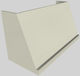 Vent-A-Hood® 54" Wall Mounted Range Hood-Biscuit-2