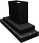 Vent-A-Hood® 60" Black Contemporary Wall Mount Range Hood-3