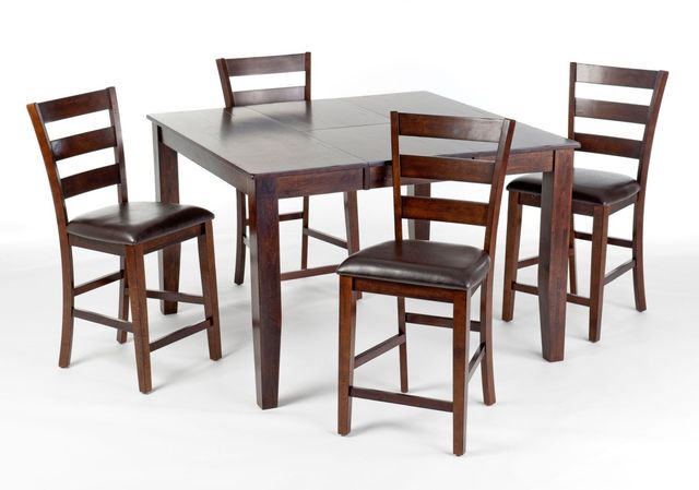 Intercon Kona Brown/Raisin Ladder Stool-1