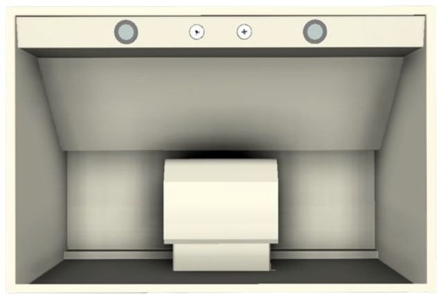 Vent-A-Hood® Premier Magic Lung® 36" Biscuit Wall Mounted Range Hood-3