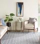 Nourison Home™ Aloha Blue Gray 5'x8' Style 3 Area Rug-1