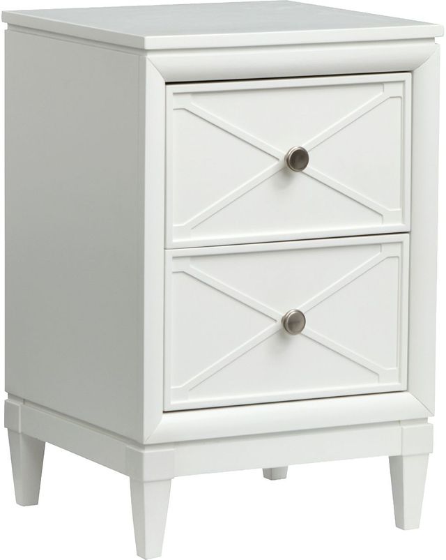 Magnussen Home® Springhouse Whisper White Drawer Nightstand-0