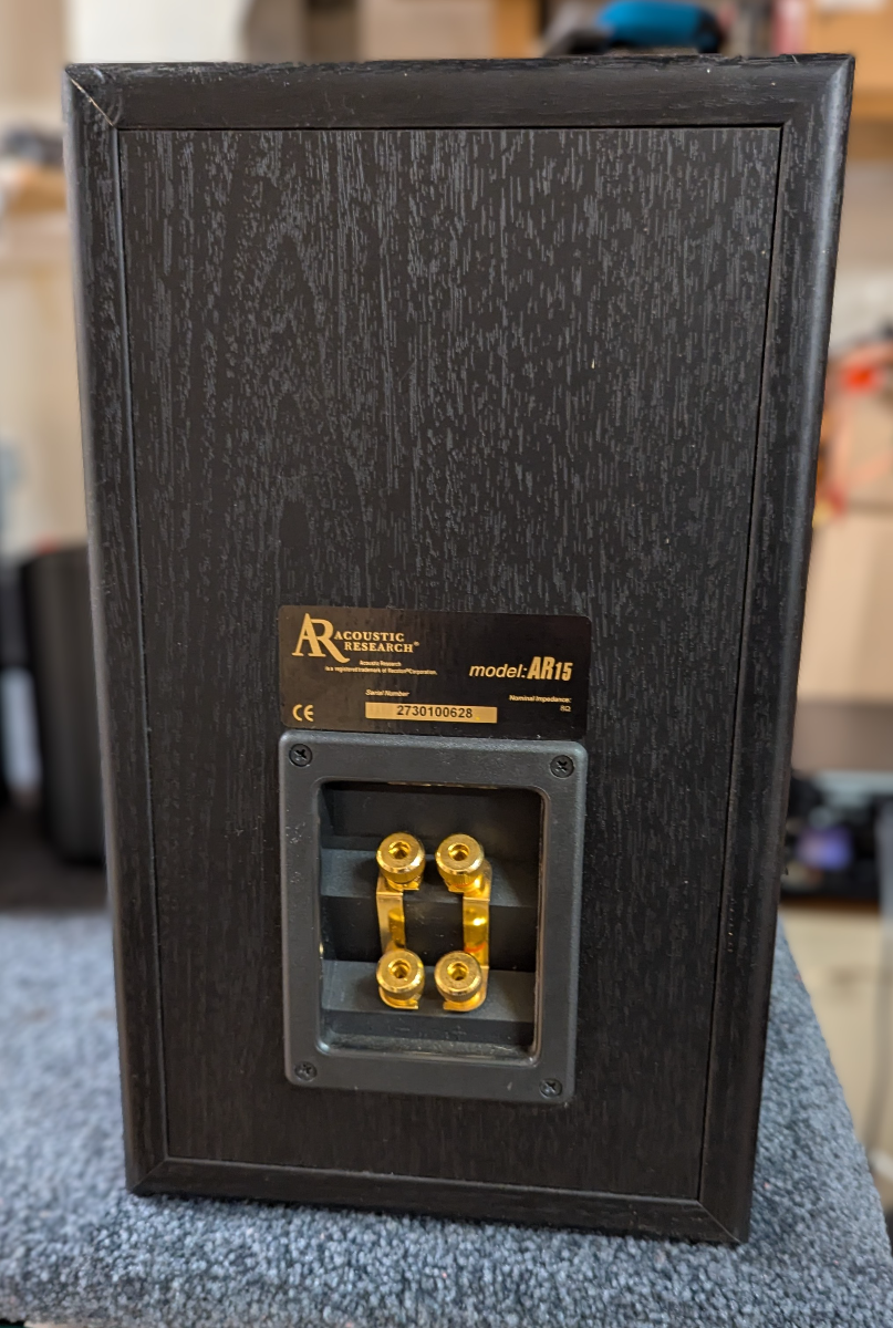 ブックシェルフスピーカー AR15 アコースティックリサーチ Acoustic Research AR 15 Bookshelf Speakers | Good Vibes Sound