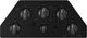 GE® 30" Black Built-In knob Control Electric Cooktop-4