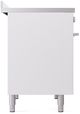 Ilve® Professional Plus II 40" White Pro Style Induction Range-4