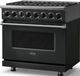 Viking® 7 Series 36" Antique Bronze Pro Style Dual Fuel Range-3