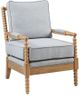 Olliix by Madison Park Donohue Light Blue Accent chair-1