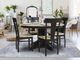 Gascho Furniture Riley Two-Toned Pedestal Dining Table-1