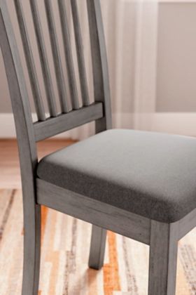 Signature Design by Ashley® Shullden Gray Dining Side Chair-4
