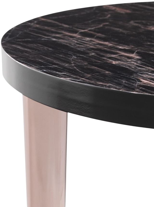 Michael Amini® Cloche Dark Bronze End Table-3