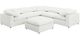 Coaster® Raleigh 6-Piece Ivory Boucle Upholstered Modular Sectional Set-0