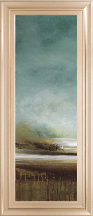 Classy Art New Horizons I by Tesla Framed Print Wall Art-1