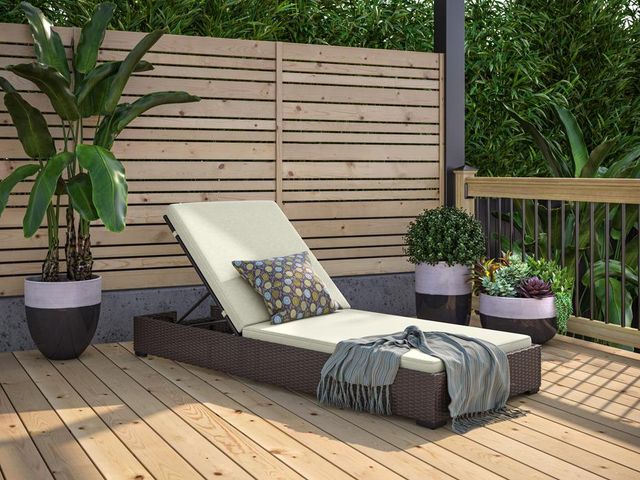 homestyles® Palm Springs Brown Chaise Lounge-1