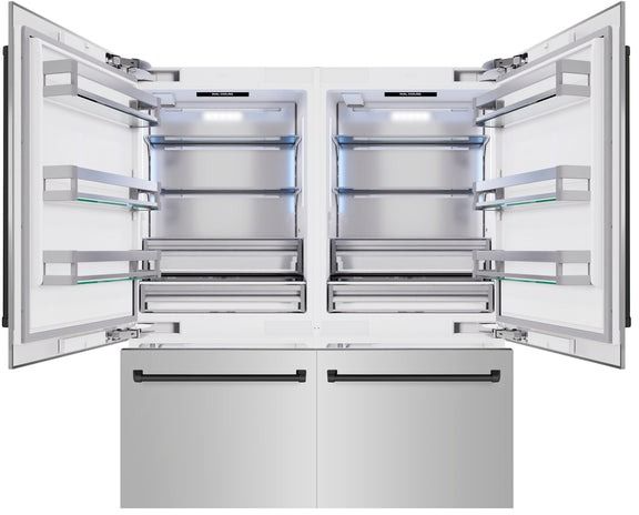 ZLINE Autograph Edition 72 in. 39.6 Cu. Ft. Satin Stainless