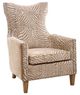 Uttermost® Kiango Plush Stripes Armchair-0
