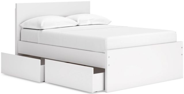 Signature Design by Ashley® Onita White Full Panel Storage Bed-2