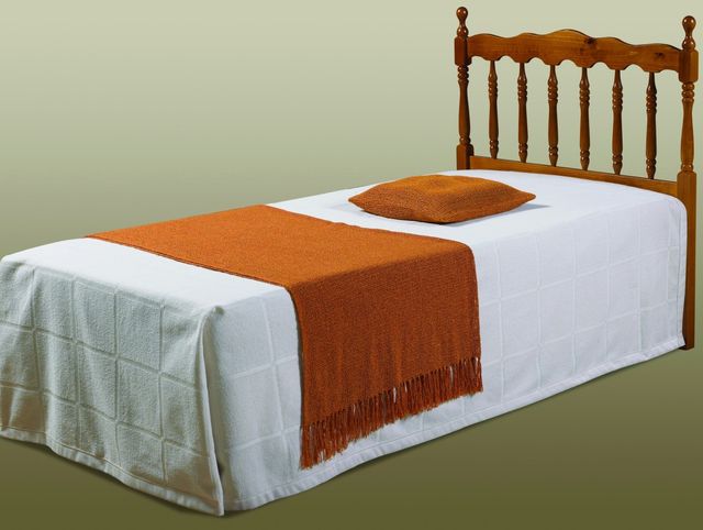 Donco Kids Youth Honey Twin Double Rail Headboard-1