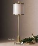 Uttermost® Villena Brushed Brass Plated Buffet Lamp-1