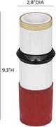 TOV Furniture Kaonashi Burgundy Vase-2