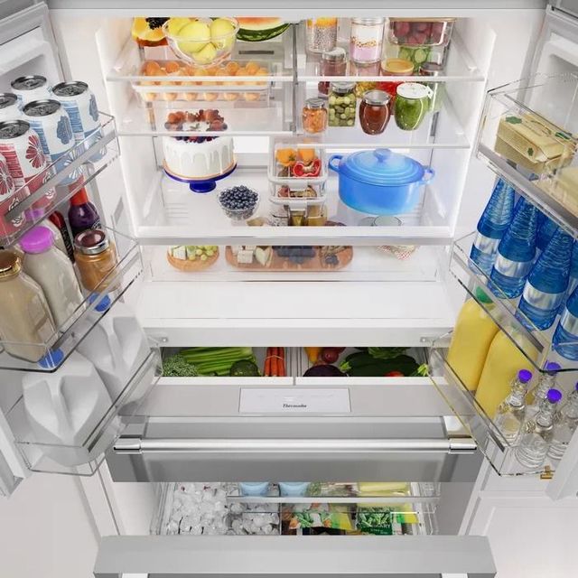 Thermador® Freedom® 36" 20.4 Cu. Ft. Stainless Steel Counter Depth French Door Refrigerator-2