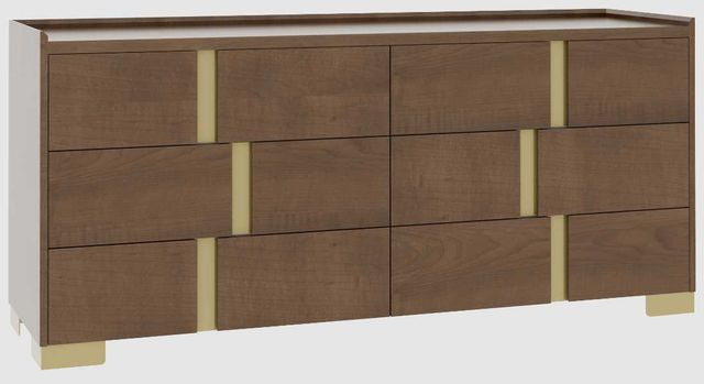 Country View Woodworking Verrado 71" Metal Legs Dresser-0