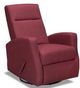 Mazin Furniture Gage Red Swivel Glider Recliner-1