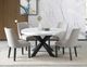 Steve Silver Co. Xena Black/Gray Side Chair-1