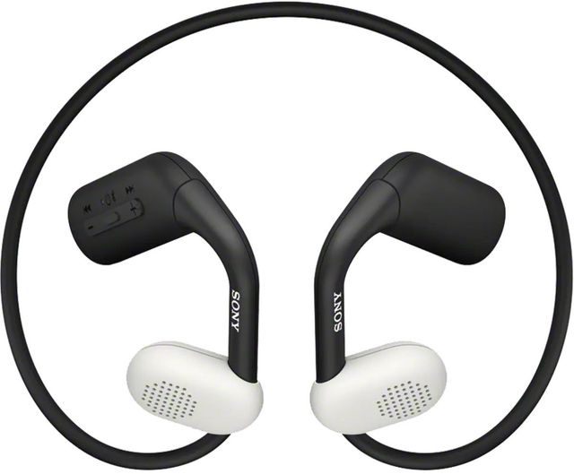 Sony® Black Float Run Bone Conduction Headphones-1