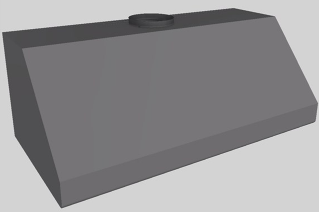 Vent-A-Hood® 48" Gunsmoke Wall Mounted Range Hood-1