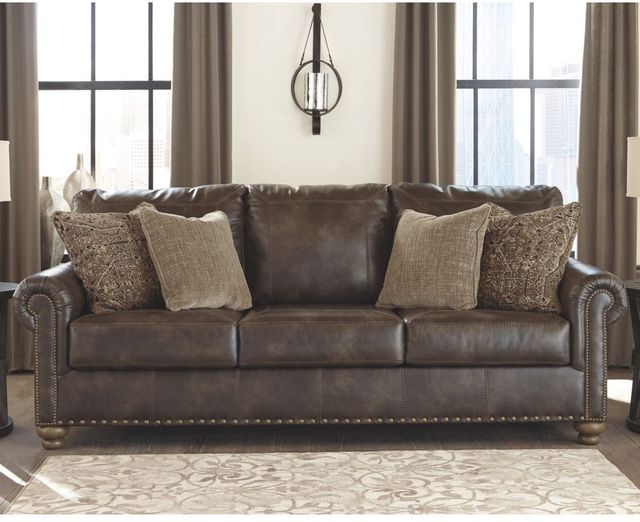 Signature Design by Ashley® Nicorvo Coffee Queen Sofa Sleeper-3