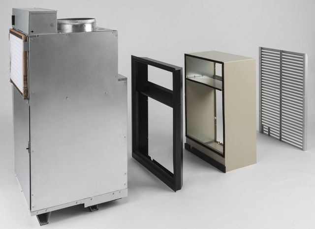 GE® Zoneline® Vertical Air Conditioner-Stainless Steel-1