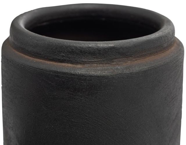 Moe's Home Collection Ezra Matte Black 12" Vase-2
