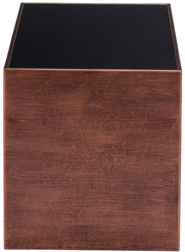 Zuo® Modern Aveiro Black/Copper Coffee Table-1
