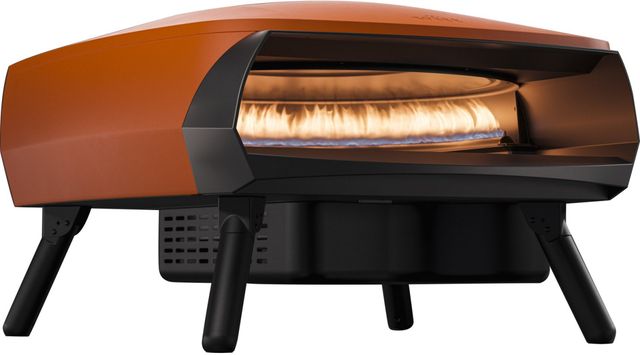 Witt ETNA Fermo 16" Matte Orange Pizza Oven-1