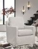 Signature Design by Ashley® Nenana Stone Swivel Glider Chair-4