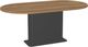 Amisco Customizable Lucarelli 72" Racetrack Dining Table with 1" Birch Veneer Top-0