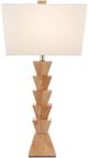 Currey & Company Elmstead Natural/Off-White Table Lamp-1